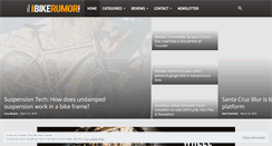 Desktop Screenshot of bikerumor.com